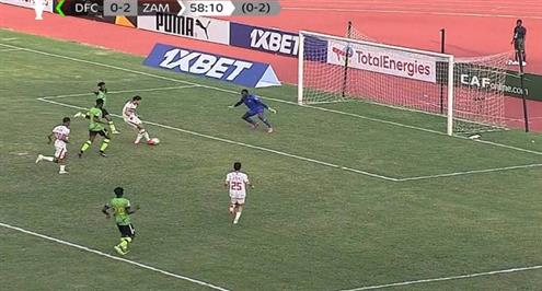هدف الزمالك الثالث أمام دريمز (مصطفى شلبي)