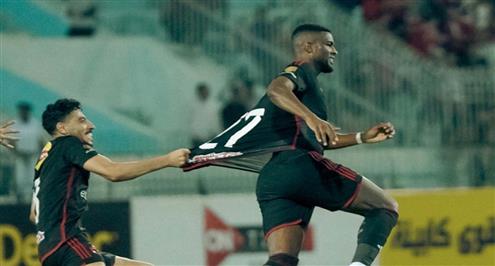 هدف قاتل.. موديست يسجل هدف الأهلي الثاني أمام بلدية المحلة