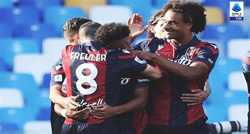 أهداف مباراة نابولي وبولونيا