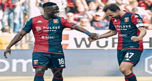 أهداف مباراة جنوى وساسولو