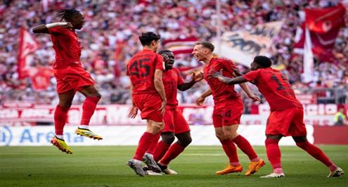 أهداف مباراة بايرن ميونيخ وفولفسبورج