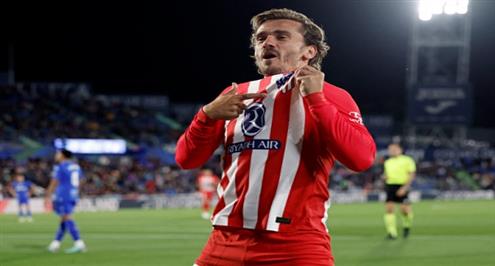 ملخص مباراة خيتافي وأتلتيكو مدريد 