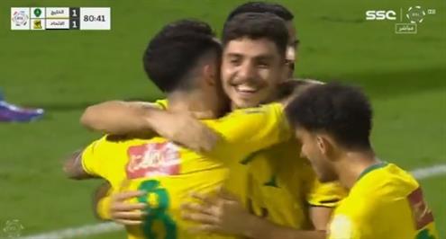 هدف الخليج الأول أمام الاتحاد (محمد شريف)