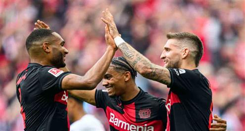 أهداف مباراة باير ليفركوزن وأوجسبورج