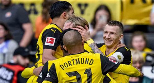 أهداف مباراة بروسيا دورتموند ودارمشتات