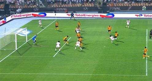 هدف الزمالك الأول أمام نهضة بركان (أحمد حمدي)