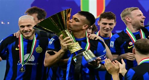 تتويج إنتر ميلان بطلا للدوري الإيطالي