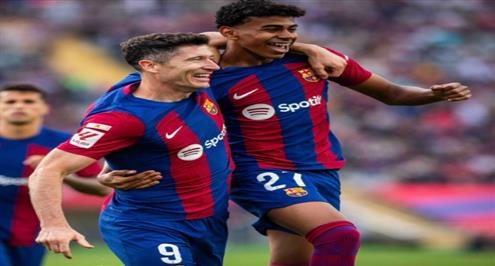 أهداف مباراة برشلونة ورايو فاييكانو 