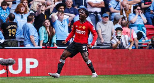 هدف مانشستر يونايتد الثاني أمام مانشستر سيتي