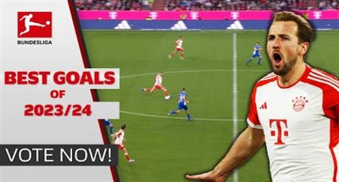 شاهد أفضل أهداف الدوري الألماني موسم 2023-2024