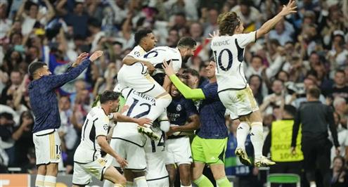 مشوار ريال مدريد نحو التأهل إلى نهائي دوري أبطال أوروبا