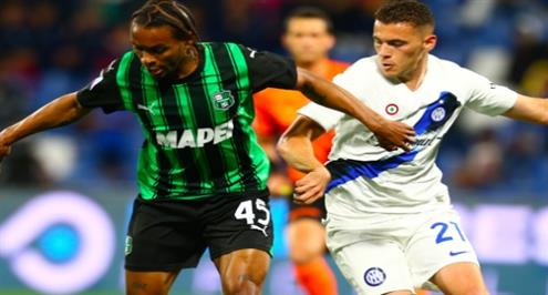 هدف ساسولو أمام إنتر