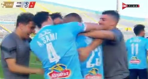 هدف بيراميدز الأول أمام سموحة (فخري لاكاي)