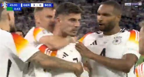 هدف ألمانيا الثالث أمام إسكتلندا (هافيرتز)