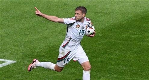 هدف المجر الأول أمام سويسرا