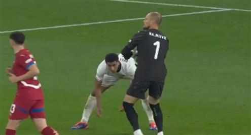 لقطة خادعة من بيلينجهام لم تكتمل أمام صربيا