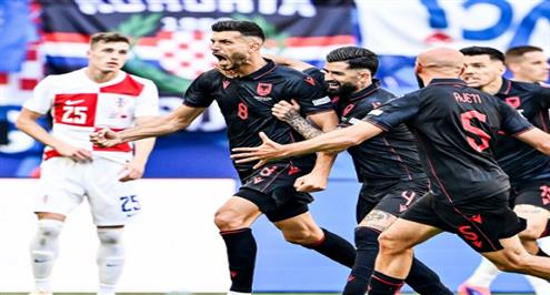 هدف قاتل.. هدف ألبانيا الثاني أمام كرواتيا (كلاوس جاسولا)