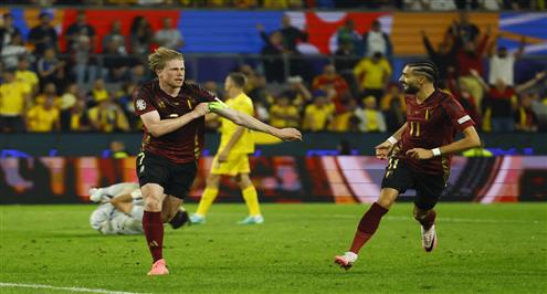 ملخص مباراة بلجيكا ورومانيا