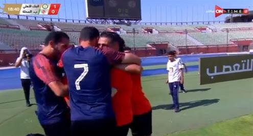 هدف صاروخي.. هدف البنك الأهلي أمام بلدية المحلة (محمد هلال)