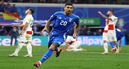 هدف قاتل.. هدف إيطاليا الأول أمام كرواتيا (زاكايني)