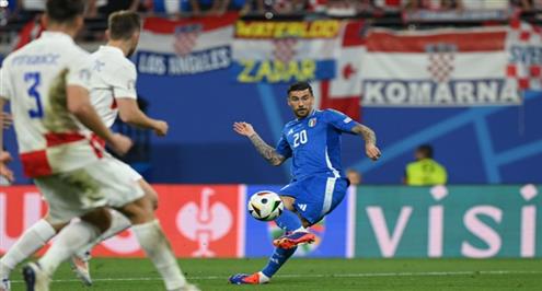 ملخص مباراة كرواتيا وإيطاليا