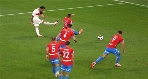 هدف تركيا الأول أمام التشيك