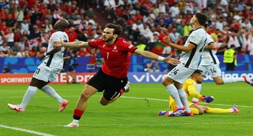ملخص مباراة جورجيا والبرتغال 