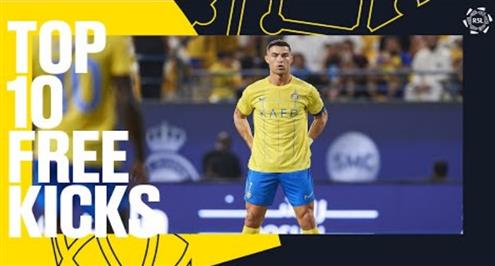 أفضل 10 أهداف من الركلات الحرة في الدوري السعودي
