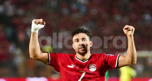 هدف مصر الأول أمام بوركينا فاسو (تريزيجيه)