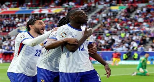 هدف فرنسا أمام بلجيكا 