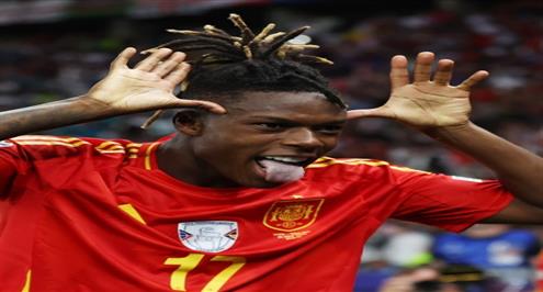 هدف إسبانيا الأول أمام إنجلترا (نيكو ويليامز)