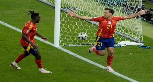 ملخص مباراة إسبانيا وإنجلترا 