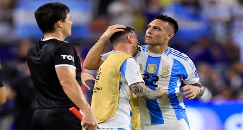 هدف الأرجنتين أمام كولومبيا