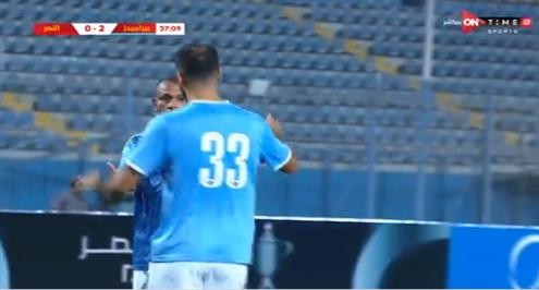 هدف بيراميدز الثالث أمام النصر (مروان حمدي)