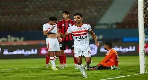 هدف الزمالك الثاني أمام الداخلية (أوباما)
