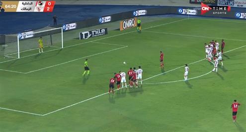 هدف الداخلية الأول أمام الزمالك (إيهاب سمير)