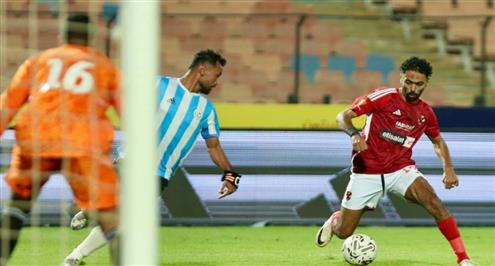 ملخص مباراة الأهلي والداخلية