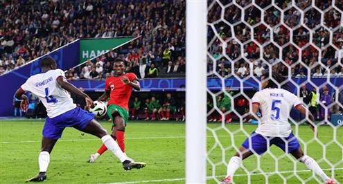 ملخص مباراة البرتغال وفرنسا