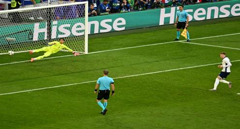 ركلات ترجيح مباراة إنجلترا وسويسرا