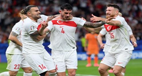 هدف تركيا الأول أمام هولندا