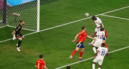 هدف فرنسا الأول أمام إسبانيا (كولو مواني)