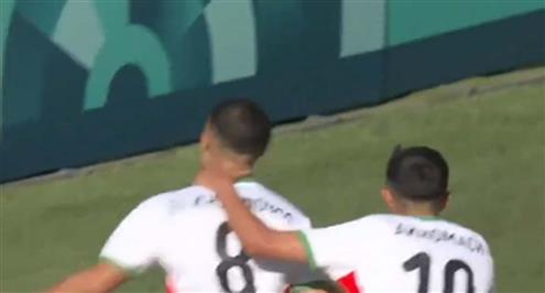 هدف المغرب الثالث أمام منتخب مصر (بلال الخنوس)