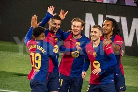 أهداف مباراة برشلونة وفالنسيا