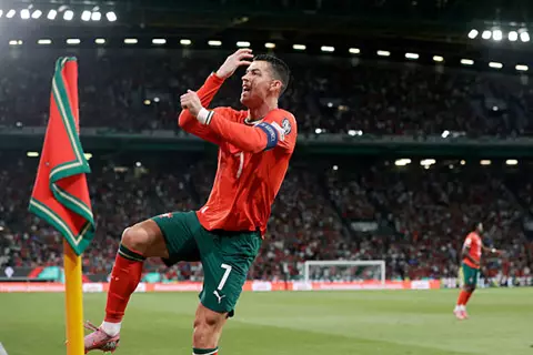 هدف كريستيانو رونالدو الأول أمام المجر