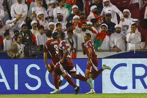 أهداف مباراة قطر والإمارات