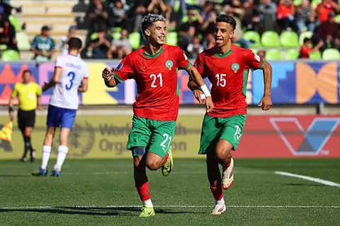 هدف المغرب تحت 20 عاما ضد فرنسا