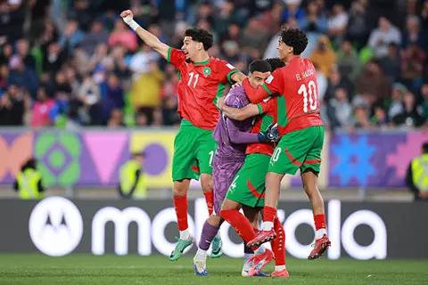 شاهد.. لحظة تأهل المغرب إلى نهائي كأس العالم تحت 20 عاما