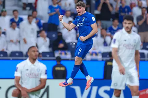 هدف الهلال الأول أمام السد (يوسف أكتشيشيك)