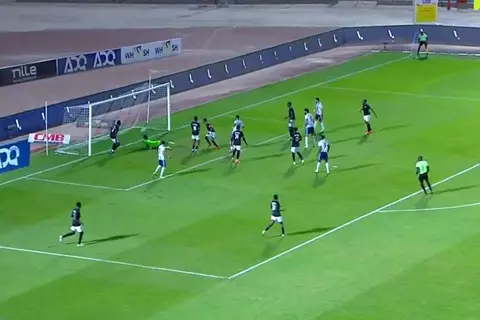 هدف بيراميدز الأول أمام الجيش الرواندي (مصطفى زيكو)