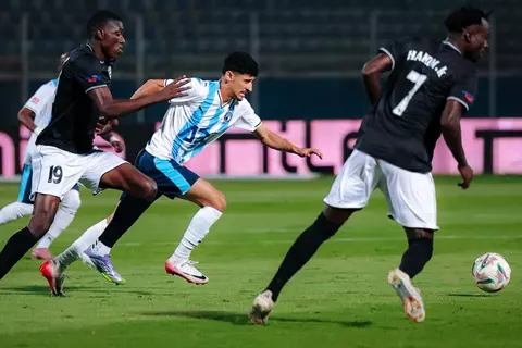 هدف بيراميدز الثاني أمام الجيش الرواندي (أحمد عاطف قطة)